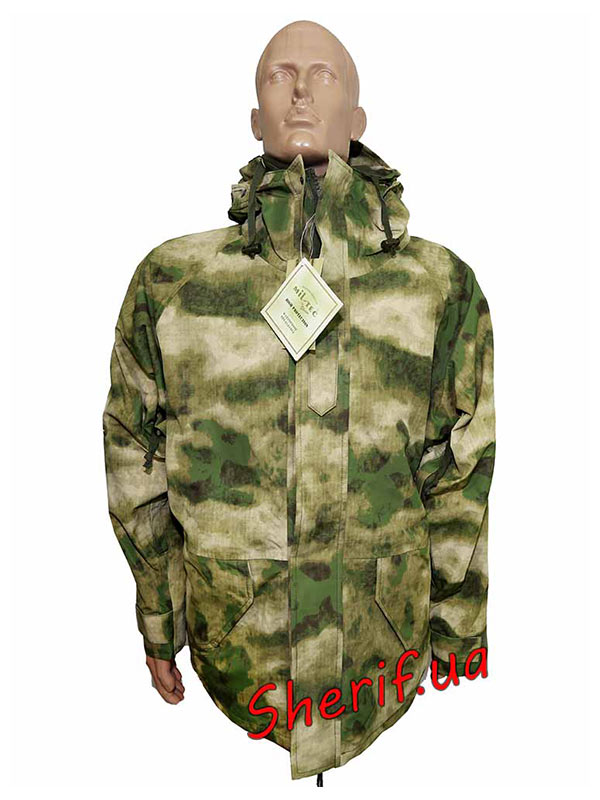 Куртка MIL-TEC вітро-вологозахисна з флісовою підстібкою AT FG