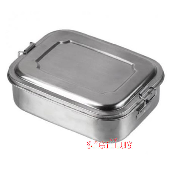 Aluminum lunchbox 18x14x6.5cm