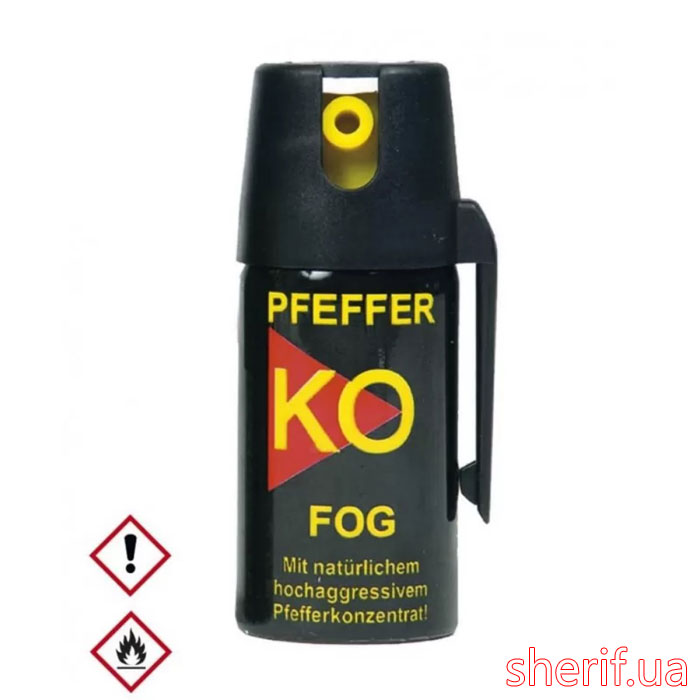 Газовий балончик PFEFFER KO Fog 40 мл, аерозольний