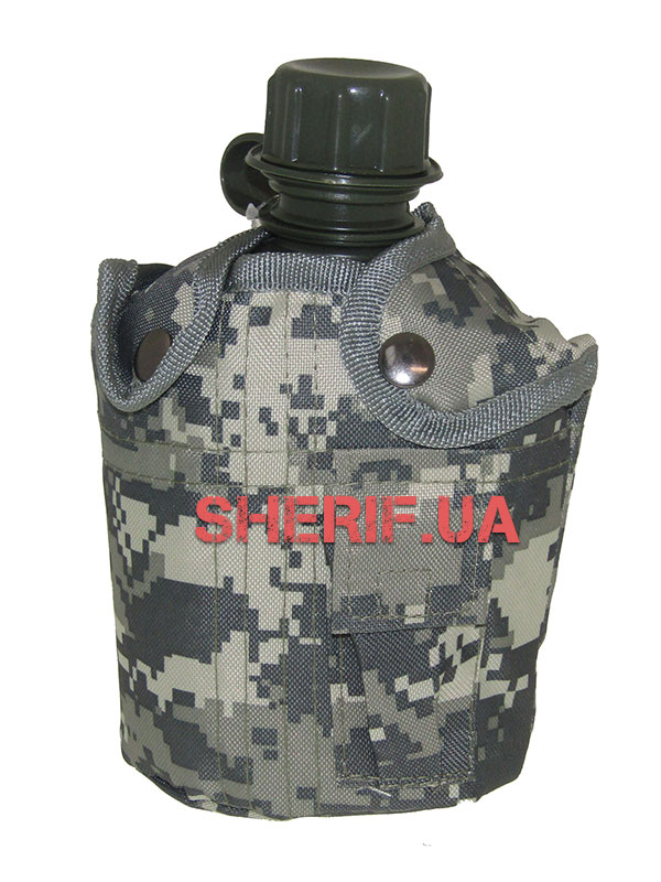 Flask Max Fuchs USA 1L with AT-digital case