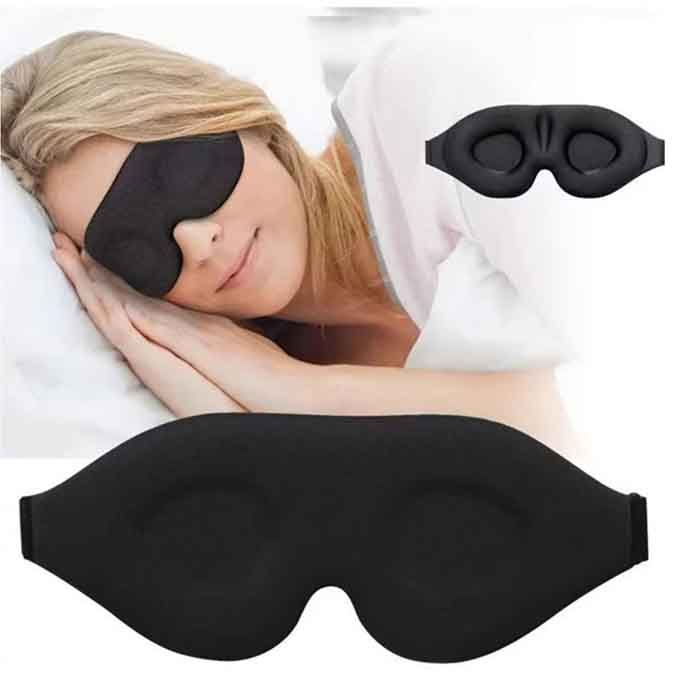 3D наочники (маска) для сну № 1 з відкритим носом