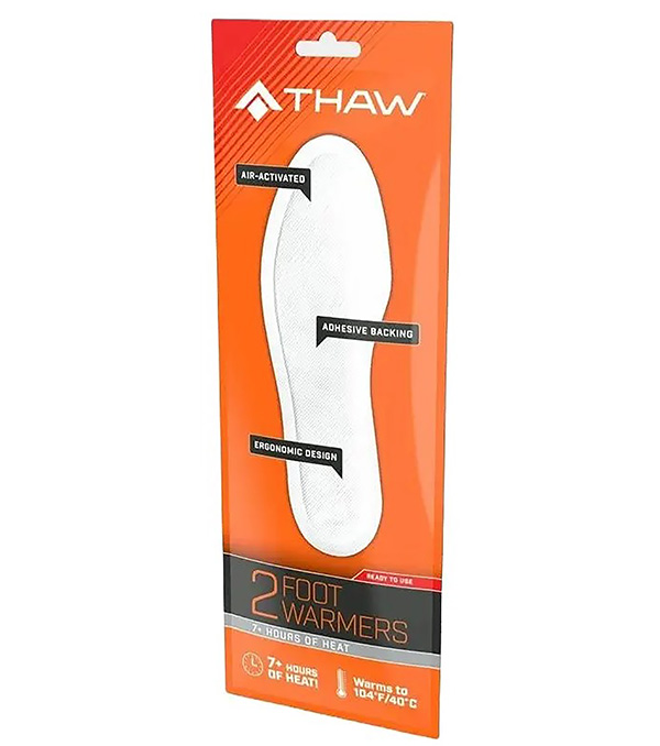 Химическая стелька-грелка для ног Thaw Disposable Foot Warmers Small, 1 пара