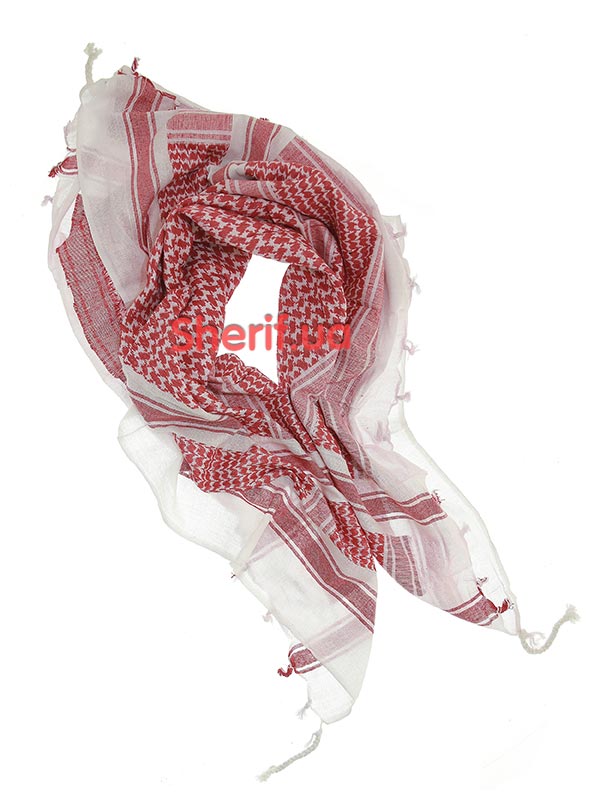 Хустка-шемаг MIL-TEC універсальна Арафатка White/Red