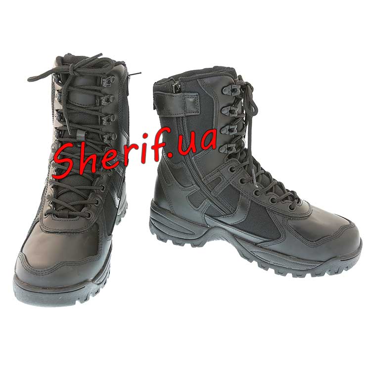 Ботинки MIL-TEC патрульные на одной молнии Black