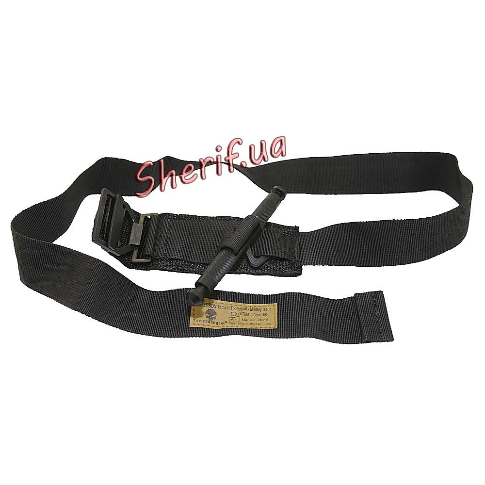 Кровоспинний джгут EMERSON Tactical Tourniquet Black