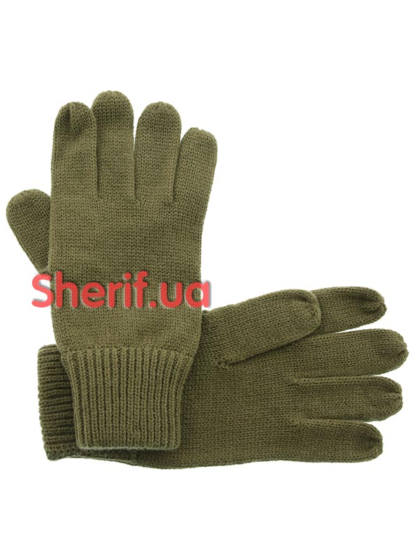 MIL-TEC winter knitted gloves Olive