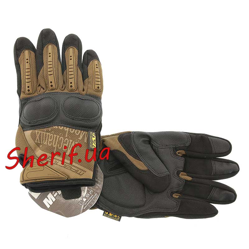 Gloves Mechanix Wear M-Pact 3 FF+plas. bone Coyote