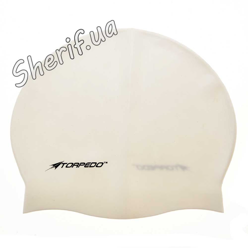 Cap for swimming Torpedo white