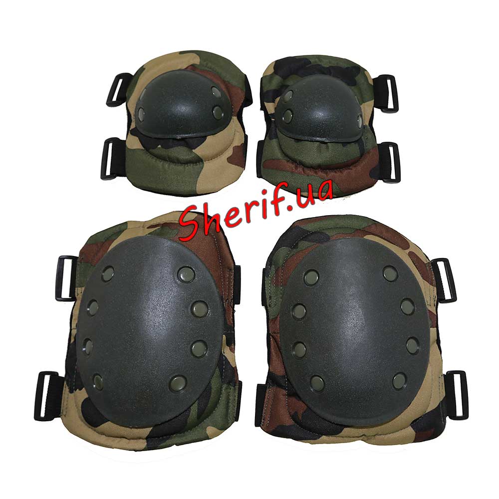 Наколінники та налокітники військові Камуфляж CCE (UK)