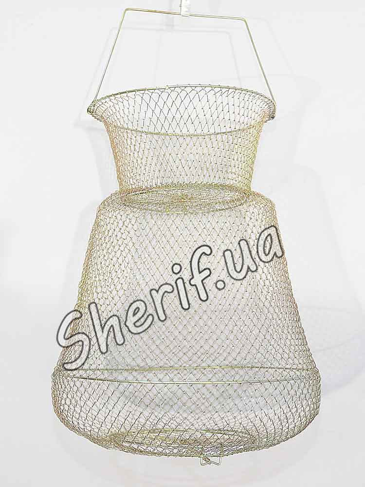 Садок Golden catch металевий круглий 33 см