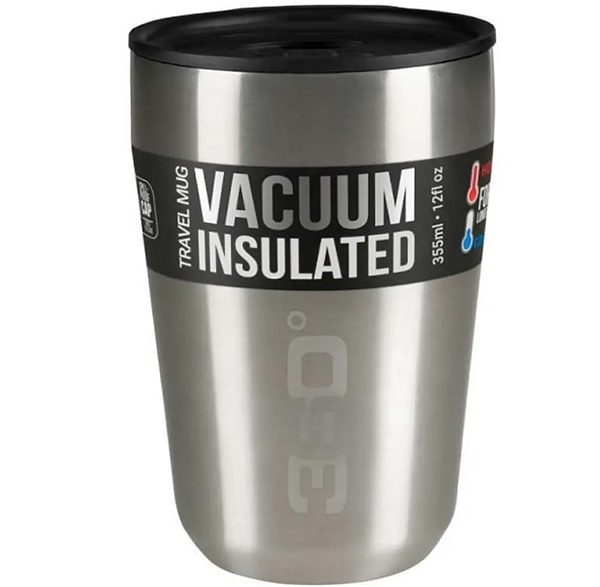 Кружка з кришкою 360° degrees Vacuum Insulated Stainless Travel Mug, Silver, Regular