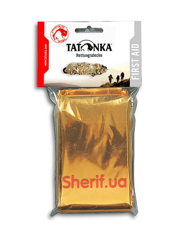 Thermal blanket Tatonka Rettungsdecke (210x160cm), gold