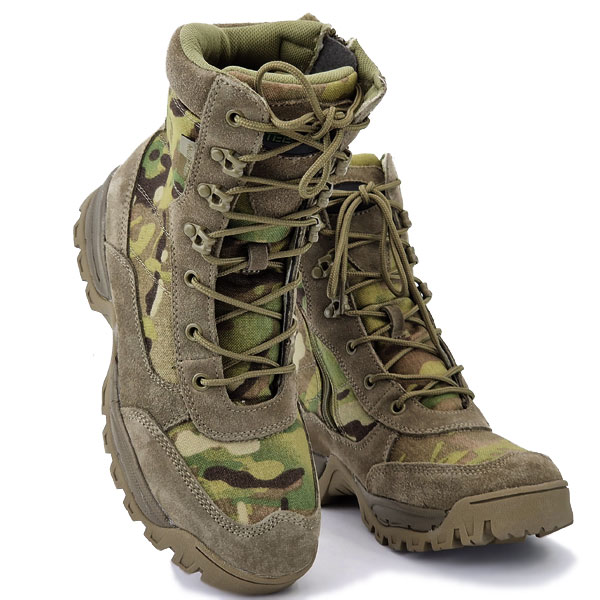 Boots MIL-TEC Tactical Zipper YKK 8" Multicam