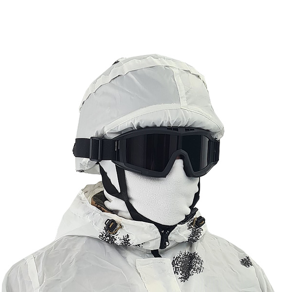 Cover (Cover) for a helmet color White "blot"