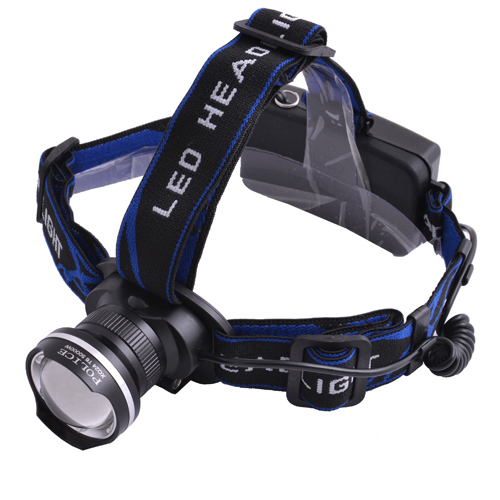 Headlamp Police ZU micro USB 2x18650