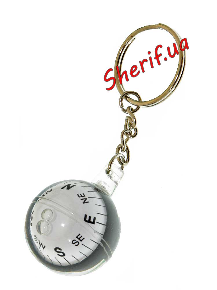 Compass keychain QS283