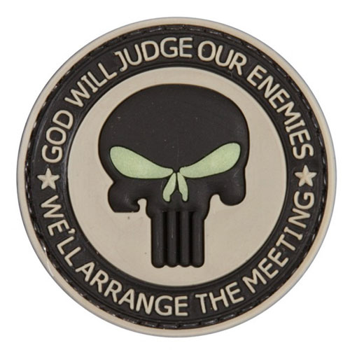 Chevron/patch KOMBAT UK God Will Judge Patch, kb-gwjp