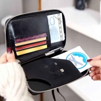 Дорожній чохол портмоне для паспорта та документів  HZ720-чорний