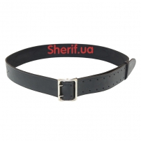 1001ч Ремень офицерский 50мм черный-2