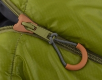 Спальний мішок Pinguin Micra (6/1°C), 195 см - Right Zip, Green