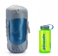 Спальний мішок Pinguin Micra (6/1°C), 195 см - Left Zip, Blue
