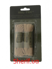 Шнурки MIL-TEK Coyote 180см 2 пари