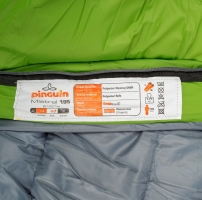 Спальний мішок Pinguin Mistral PFM (3/-3°C), 185 см - Left Zip, Green