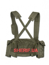 Жилет MIL-TEC нагрудный разгрузочный Olive-2