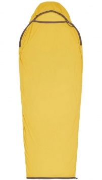 Вкладиш в спальник Sea to Summit Reactor Sleeping Bag Liner, Sulfur Yellow, Standart,  198 см