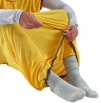 Вкладиш в спальник Sea to Summit Reactor Sleeping Bag Liner, Sulfur Yellow, Compact, Mummy w/ Drawcord, 177 см