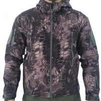 172/95A Куртка Soft Shell кам. Python night. p.M