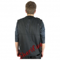 Жилет MIL-TEC для охоты и рыбалки Black-7