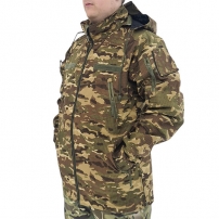 Куртка-ветровка (парка) "Stratagem" Milt-02. рип-стоп Мультикам (М-ТМ)