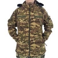 Куртка-ветровка (парка) "Stratagem" Milt-02. рип-стоп Мультикам (М-ТМ)