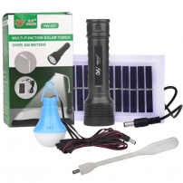 Ліхтар YW-037-3W, 1 лампа 3W, гнучка Led лампа, Li-Ion акум., сонячна батарея, Box