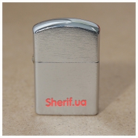 Зажигалка бензиновая Max Fuchs ветроустойчивая (крацованный металл)-2