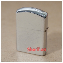 Зажигалка бензиновая Max Fuchs ветроустойчивая (крацованный металл)-4