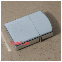 Зажигалка бензиновая Max Fuchs ветроустойчивая (крацованный металл)-5