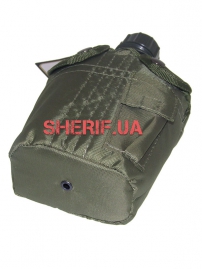 Фляга Max Fuchs США 1л с чехлом Olive-4
