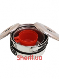 Набор посуды Max Fuchs из нержавеющей стали, большой-5