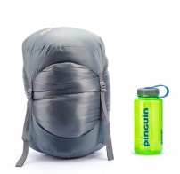 Спальний мішок Pinguin Expert (-8°С/-16°С), 185 см - Right Zip, Grey