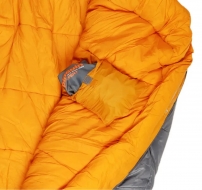 Спальний мішок Pinguin Expert (-8°С/-16°С), 185 см - Right Zip, Grey