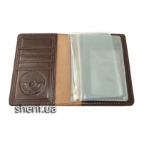 5062п Обложка для документов водителя с файлами «Посвідчення водія», 5062 (цвет "престиж")-4