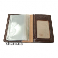 5062п Обложка для документов водителя с файлами «Посвідчення водія», 5062 (цвет "престиж")-5