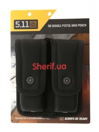 56245BK Подсумок 5.11 SB Double Mag Pouch Black
