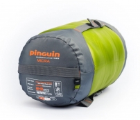 Спальний мішок Pinguin Micra (6/1°C), 195 см - Right Zip, Green