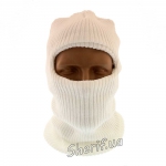 Балаклава зимняя белая-3