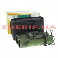 Бинокль 12х25 Tasco зеленый-3