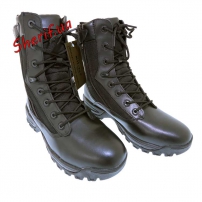 Черевики MIL-TEC тактичні на 2-х блискавках Black