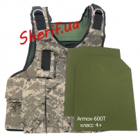 Бронежилет Воїн-IV, 4+клас (Armox-600T)
